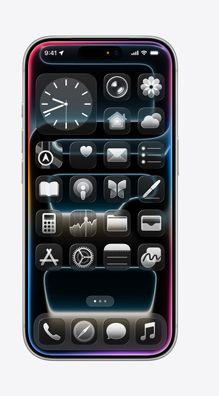 iPhone-scherm met daarop de feature Live Vertaling die een bericht vanuit het Duits in het Engels vertaalt