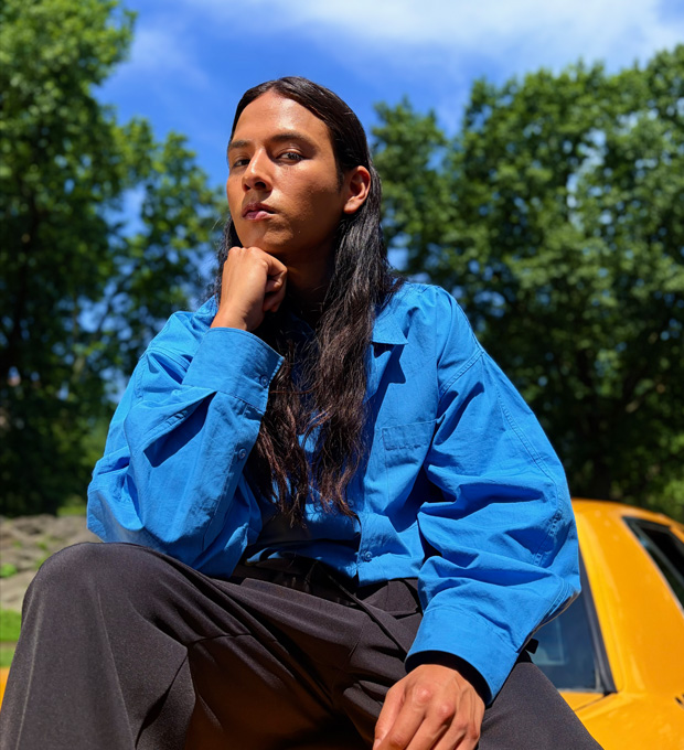 Foto di una persona scattata con la funzione ritratti di nuova generazione