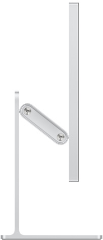 Studio Display на підставці з регулюванням нахилу й висоти, вид збоку